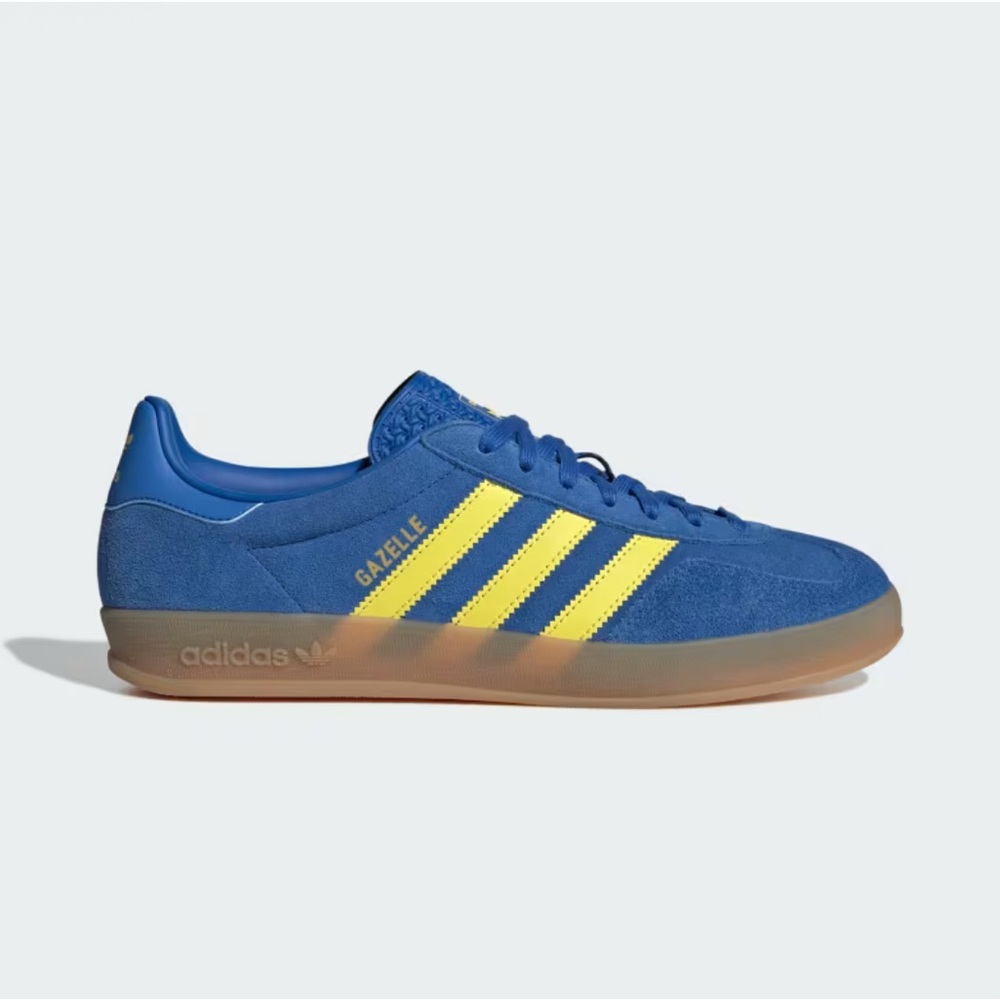 Adidas Gazelle Blue / Pure Sulfur / Gum